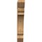 Ekena Millwork Olympic Slat Smooth Bracket, Western Red Cedar, 5 1/2"W x 30"D x 36"H BKT06X30X36OLY06SWR - alternate 2